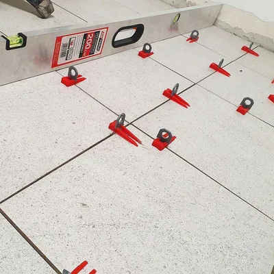 Sistem nivelimi AWTools Leveling System, 7-15mm, 400 copë klipsa - 6