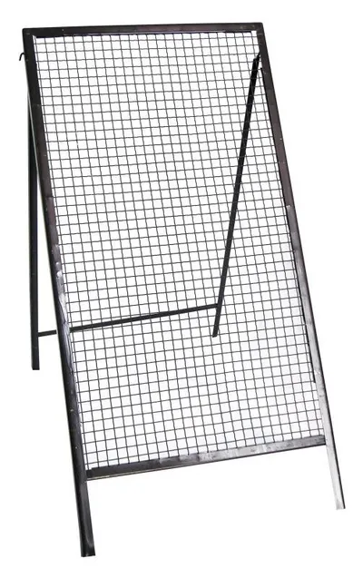 Sitë ndërtimi Mega, 120x60 cm, 6 mm, e hirtë - 1