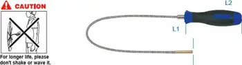 Mbajtës magnetik fleksibil King Tony, 300mm, metalik