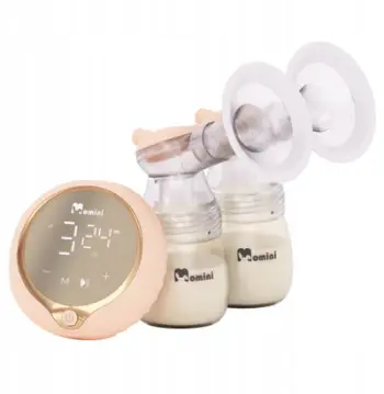Pompa gjiri Momini MilkySilky, elektrike dyshe, ekran LED