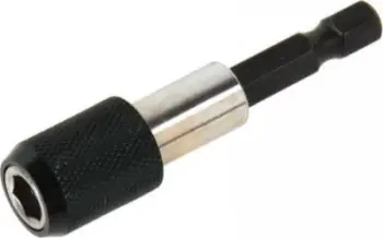 Mbajtës magnetik për bite GEKO G15012, 1/4", 60mm, me kapëse