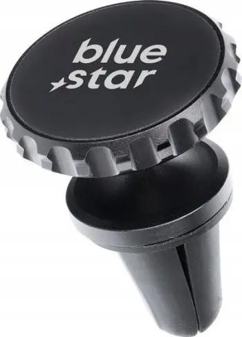 Mbajtës magnetik për veturë Blue Star Crown, për grilë ajri, magnetik, i zi