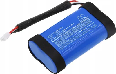 Bateri zëvendësuese Marshall Emberton, 2600mAh, për 1001908 1005696 C406A2, e zezë - 3