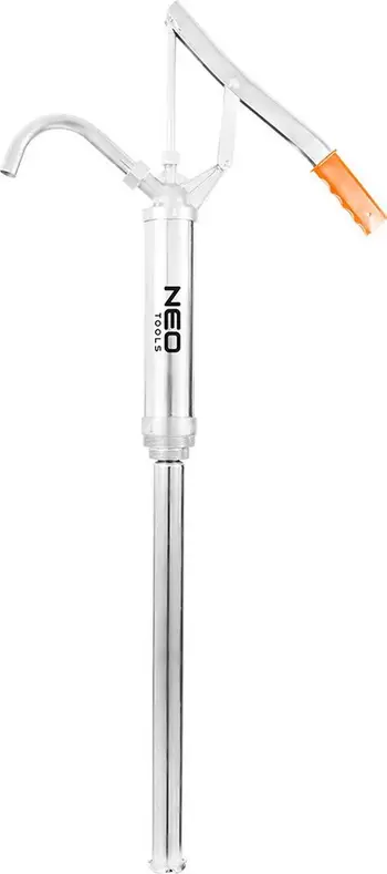 Pompe manuale vaji NEO Tools 11-565, trup metalik, gjatësi 800 mm, argjendtë