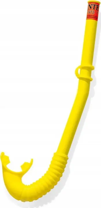 Snorkel për fëmijë Intex Hi Flow, plastik i qëndrueshëm, ngjyrë shumëngjyrëshe