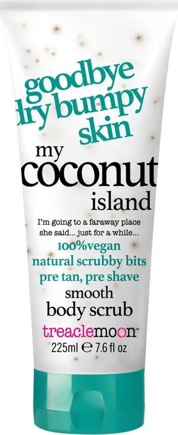 Skrab trupi Treaclemoon My Coconut Island, 225ml, aromë kokosi