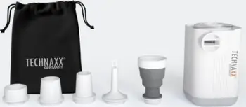 Pompe elektrike ajri Technaxx TX-299, 300 L/min, 3600 mAh, e bardhë