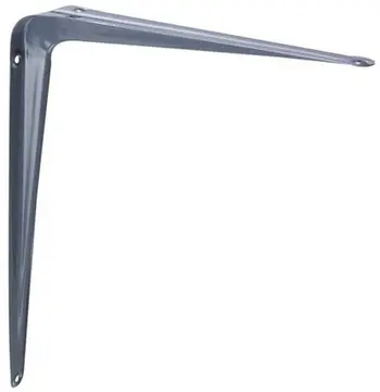 Mbajtës rafti Monroe SB-01, 150x175 mm, metal, argjendtë mat