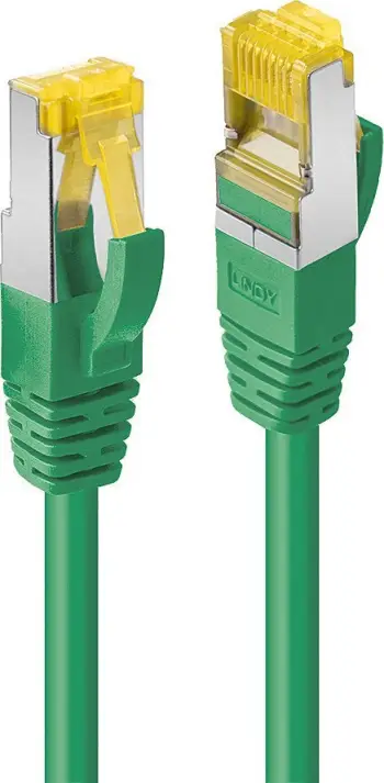 Kabllo rrjeti Lindy Patch Cable, Cat6A S/FTP, 5m, e gjelbër