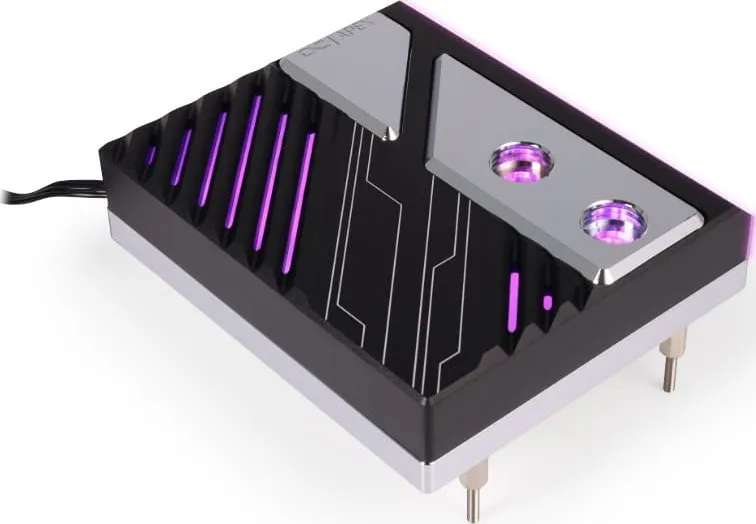 Bllok uji CPU Alphacool Apex 1, AMD AM5, ARGB, i zi - 2
