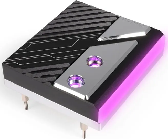 Bllok uji CPU Alphacool Apex 1, AMD AM5, ARGB, i zi - 4