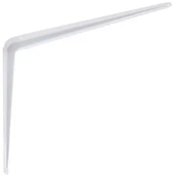 Mbajtës rafte Haushalt HH81715, 200x200 mm, ngarkesa 25 kg, i bardhë