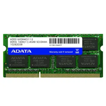 Memorie RAM ADATA ADDS1600W4G11-S, 4GB DDR3, 1600MHz