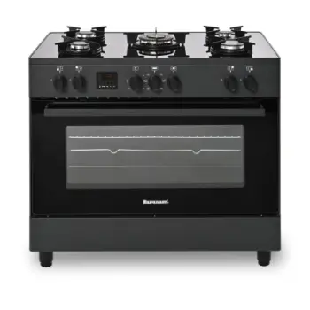 Shporet Ravanson KWGE-K90, 5 furrnela, 105L, 90cm, i zi