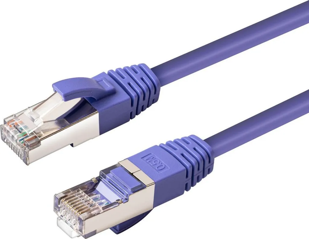 Kabllo rrjeti Microconnect MC-SFTP6A02P, Cat6a S FTP, 2m, lejla - 1