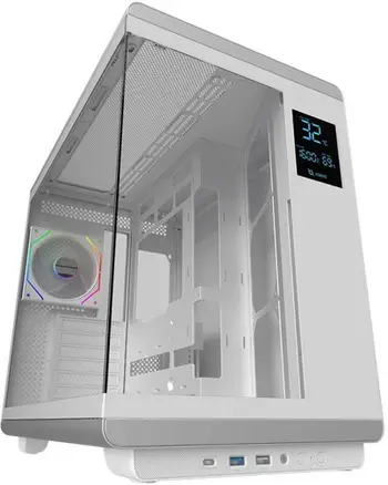 Kasa kompjuteri Azza Draco White, ATX Mid Tower, ARGB, e bardhë