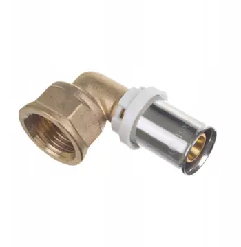 Bërryl presioni QiK 20x3/4" FI, bronz i farkëtuar, profil H TH U