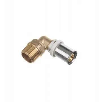 Bërryl presimi bronzi Qik, 20mm, 1/2" mashkull