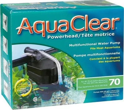 Pompë uji për akuarium Fluval AquaClear Power Head 70, multifunksionale - 1