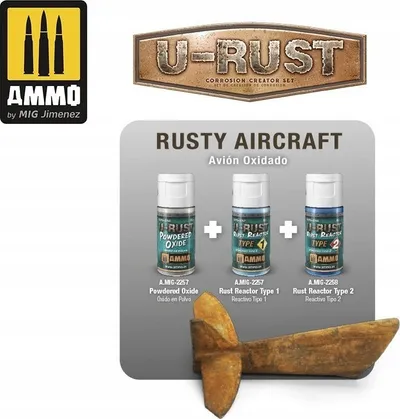 Solucion ndryshku Ammo U-Rust Rust Reactor Type 2, 15 ml, transparеnt - 1