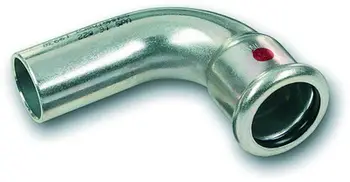 Bërsen këndore 90° Sanha SANHA Therm, 1M, 108 mm, çelik i galvanizuar
