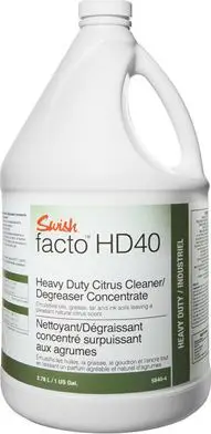Solucion industrial për yndyrë Swish Facto HD40, 5L, profesional