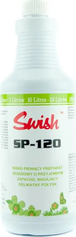 Solucion pastrimi Swish SP-120, për sipërfaqe të forta, 1L