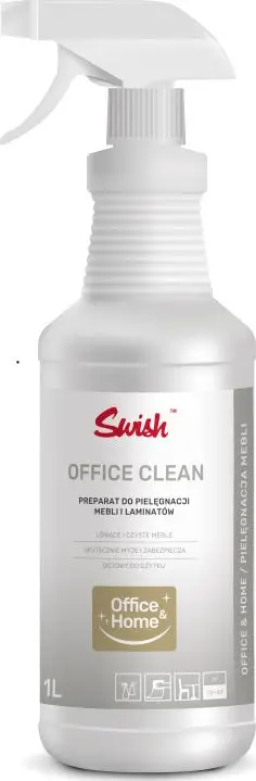 Solucion pastrimi Swish Swish Office Clean, kujdes i përditshëm për mobilie, 1L