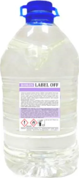 Solucion pastrues Label Off Label Remover, heqës ngjitësash, 5L, transparent - 1