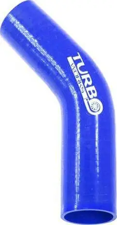 Bërryl silikoni TurboWorks, 45°, 30mm, blu