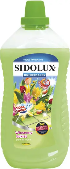 Solucion universal pastrimi Lakma Sidolux Univ Liquid, 1L, aromë Spring Freshness