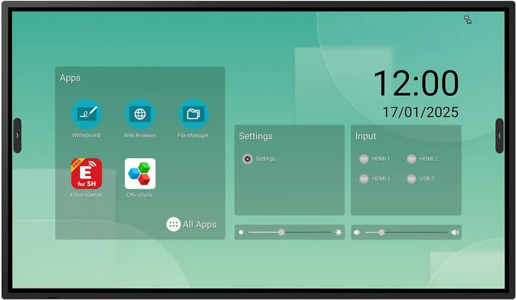 Ekran profesional NEC Sharp PN-LM431, 43", 4K UHD, touchscreen, i zi - 1