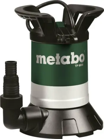 Pompe zhytëse për ujë të pastër Metabo TP6600, 240V, plastike, e gjelbër