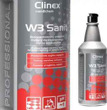 Solucion pastrimi banjo Clinex W3 Sanit, 1L