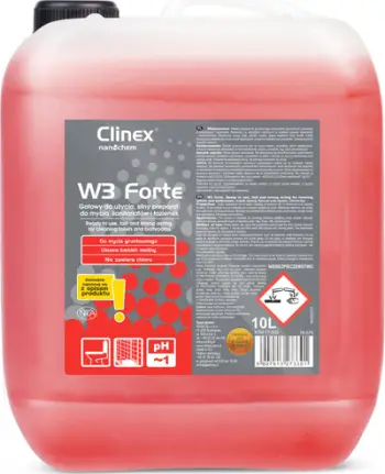 Solucion pastrimi sanitare Clinex W3 Forte, për banjo, 10L