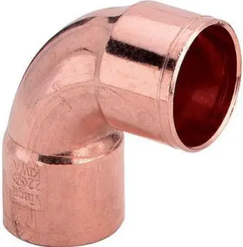 Bërryl bakri Viega 90°, për tub 10 mm, për saldim