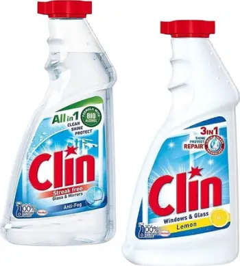 Solucion pastrimi Clin Anti-Fog, për xhama dhe dritare, 500ml, refill