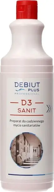 Solucion pastrimi sanitar Debiut Plus Professional D3 Sanit, 1L