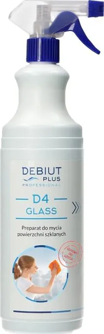 Solucion pastrimi xhamash Dpp D4 Glass, 1L, me atomizator - 1