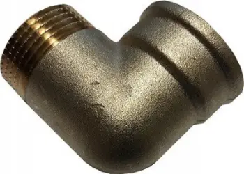 Bërryl bronzi për tub, 6/4", me menteshë arrë, ngjyrë bronzi