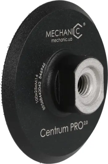 Mbajtëse disqesh lustruese Mechanic Centrum Pro 2.0, M14, 100 mm, alumini