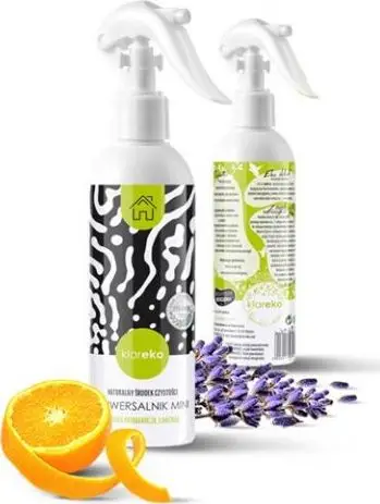 Solucion pastrimi natyral Klareko, portokall i ëmbël dhe livandë, 250ml