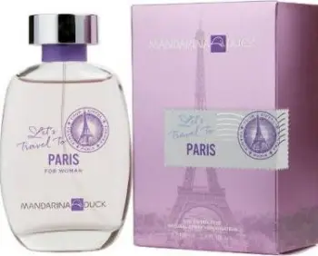 Eau de Toilette Mandarina Duck Lets Travel To Paris, 100ml