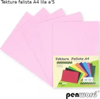 Karton i valëzuar Penword A4, 5 fletë, lejla