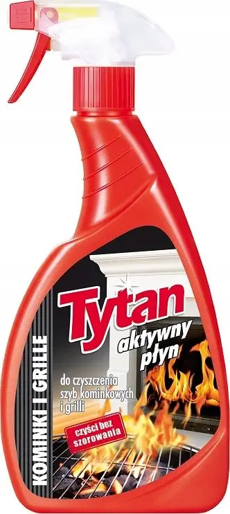 Solucion pastrimi Tytan, për xham oxhaku dhe grila, 500 g