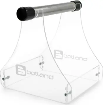 Mbajtëse filamenti për printer 3D, madhësi e vogël, plastike transparente