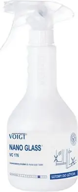 Solucion pastrues xhami Voigt VC-176 Nano Glass, 600ml, për xhama dhe pasqyra