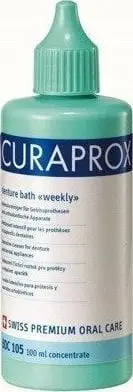 Solucion pastrues për proteza dentare Curaprox BDC105, koncentrat, 100ml