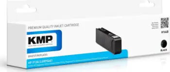Kartutshë boje KMP Ink H164B, zëvendëson HP 913A L0R95AE, e zezë