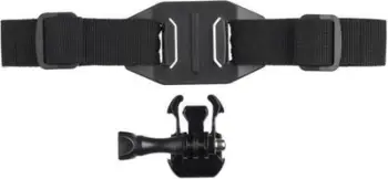 Mbajtëse helmete për kamera aksioni KitVision, për GoPro Hero 3 3+ 4 dhe KitVision Edge HD10, e zezë